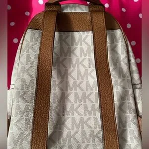 Michael Kors | Bags | Creambrown And Has Gold Studs Michael  display picture 3